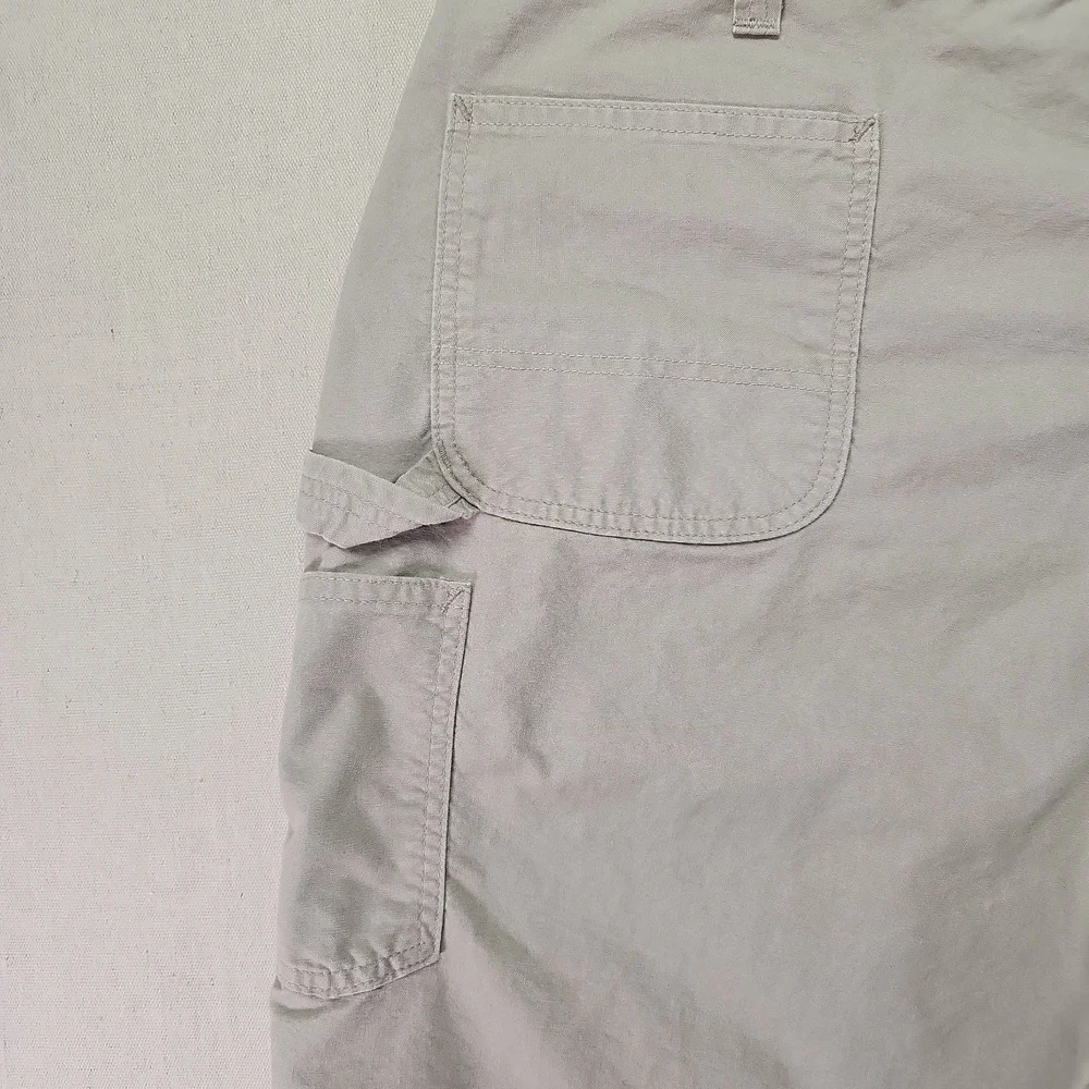 Carhartt Men's 44 Tan Solid Canvas Carpenter Workwear Original Fit Shorts‎ B144